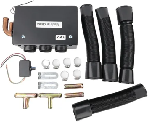 Calentador de coche de 12 V, 50 W, portátil, ventilador descongelador, 3 puertos, descongelador, descongelador, calentador de ventilador de coche,