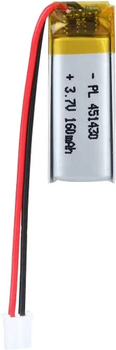 Vista 41 de Batería de 3.7V 120mAh 551521 Polímero de Litio Ion Recargable Li-ion Li-Po con Conector 2P PH 2.0mm Pitch