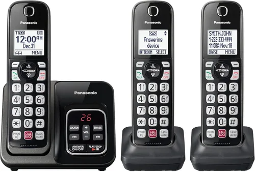 Vista 14 de Panasonic KX-TGD830M - Teléfono inalámbrico con contestador automático, bloqueo de llamadas avanzado, identificación de llamadas bilingüe y pantalla