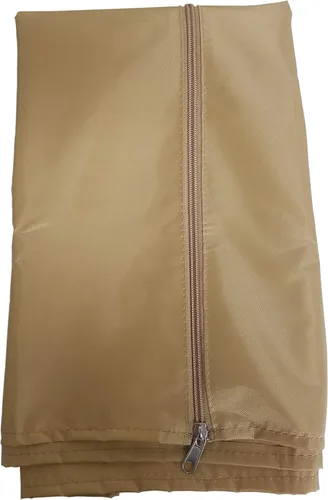 Vista 6 de Hiland HVD-PRPC-CVR - Cubierta para hoguera de propano convencional, impermeable, resistente, 30 x 30 x 25 pulgadas, color marrón claro, cuadrado
