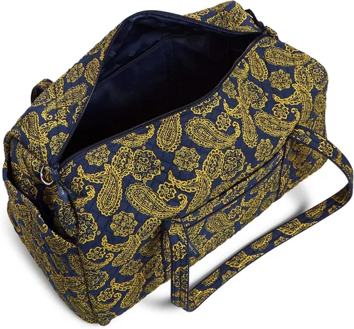 Vista 3 de Vera Bradley Women's Cotton Collegiate Large Travel Duffle Bag (Multiple Teams Available)