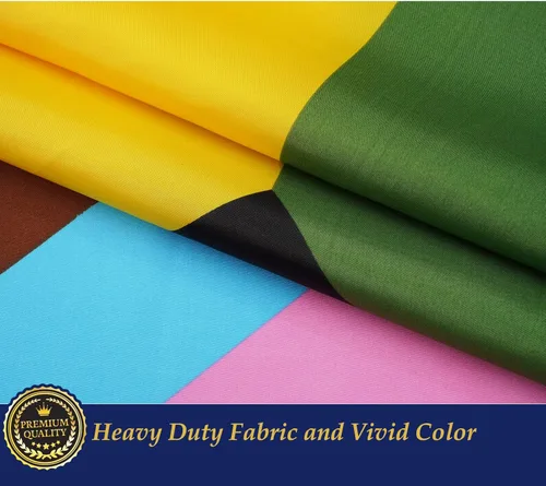 Vista 6 de TOPFLAGS Bandera de orgullo para exteriores, doble cara, progreso, orgullo, banderas, 3 x 5 pies, gay, bisexual, LGBTQ+arco iris, resistente a