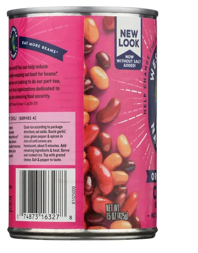 Vista 6 de Westbrae Natural, Vegetarian Organic, Chili Beans, 15 oz