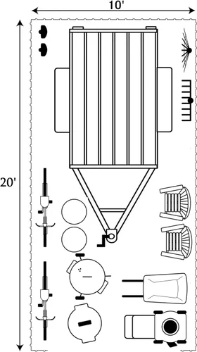 Vista 7 de Arrow Cochera de acero galvanizado, kit de cochera de metal compacto para automóvil, 10' x 20' x 9', carbón