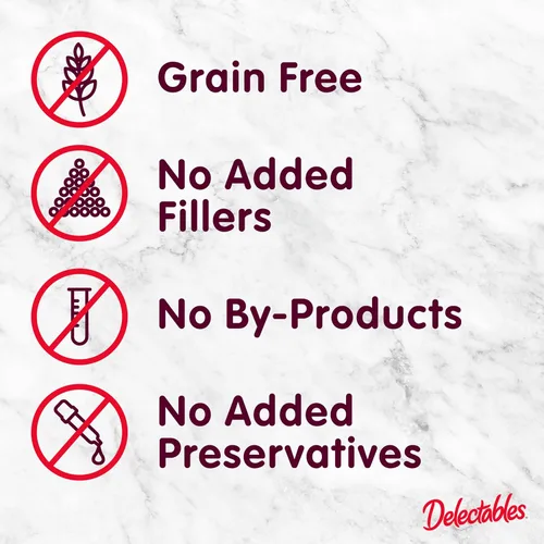 Vista 3 de Hartz Delectables - Golosinas húmedas para gatos, atún, 12 unidades - 3270011057