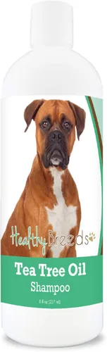 Vista 62 de Healthy Breeds Chow Chow Champú de aceite de árbol de té, formulado para pieles secas e irritadas, reduce la caspa, aroma de gaulteria, 8 onzas
