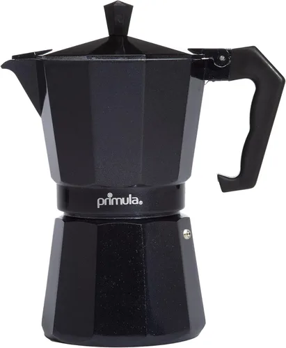 Primula Cafetera clásica para café expreso y café, olla moka para café italiano y cubano, cafetera Greca, cafeterías, 6 tazas de espresso, color