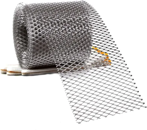Carligo Protector de canalón, cubiertas de canalón de filtro de hojas, rollo de pantalla de aluminio de 5 pulgadas x 42.5 pies para filtro de