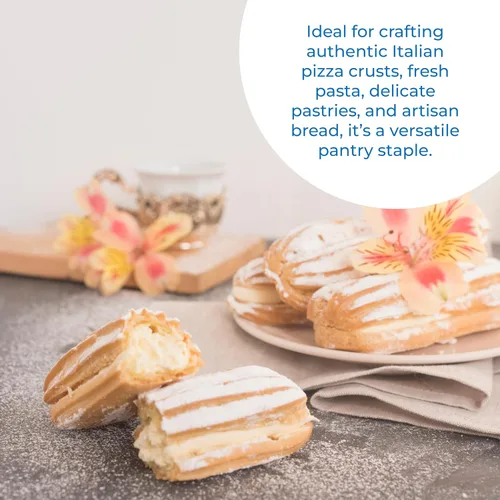 Vista 6 de Antimo Caputo Harina Clásica Multiuso (Doppio Zero) - 2.2 lb (1 kg) - Paquete de 2