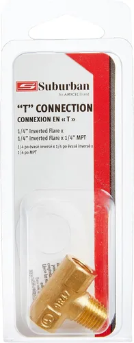 Vista 2 de Suburban Conexión LP-BTCON T: ideal para conectar múltiples tanques de propano a un sistema de RV