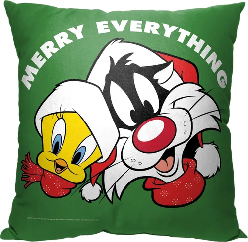 Vista 8 de Northwest Warner Bros. Looney Tunes - Almohada de 18 x 18 pulgadas, soplada