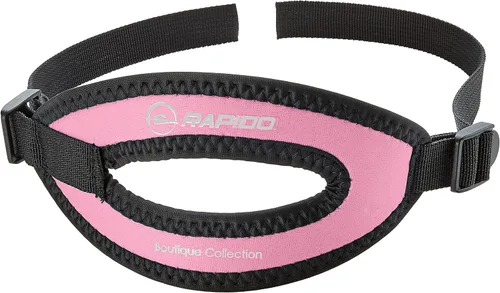 Vista 4 de Phantom Aquatics Rapido Boutique Collection - Máscara de buceo para esnórquel, correa ajustable de neopreno para mayor comodidad