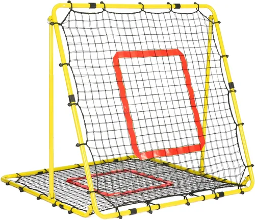 Vista 11 de BaseGoal Baseball and Softball Rebounder Net,Baseball Rebounder,Volleyball Rebounder,Pitch Back Net,Multi-Sport Training Rebound Screen,with