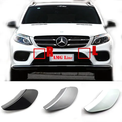 Cubierta de remolque delantera para Mercedes Benz W292 X166 Facelift ML GLE GL GLS AMGLine para 250 300 320 350 400 450 500 550 43 63 2015 2016 2017