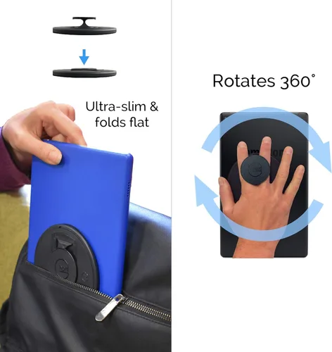 Vista 2 de G-Hold® - Soporte cómodo para tableta funciona con cualquier tableta, funda para tableta, lector electrónico, iPad - Universal, ergonómico