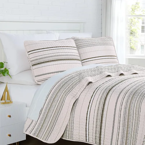 Vista 42 de Southshore Fine Linens, The Brickyard Collection -Juego de edredón ligero