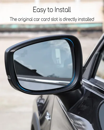 Vista 7 de Espejo lateral del conductor para Mazda CX5 CX-5 2017 2018 2019 2020 2021 2022 2023 compatible con Mazda CX9 CX-9 2016-2023 espejos de puerta