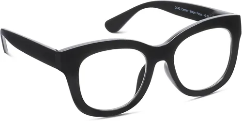 Vista 2 de Peepers by PeeperSpecs - Gafas de lectura progresivas para mujer, con bloqueo de luz azul, progresivas, cuadradas, de tamaño grande