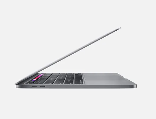Vista 2 de Apple Chip MacBook Pro M1 de finales de 2020 (13.3 pulgadas, 16 GB de RAM, 1 TB SSD) gris espacial (renovado Premium)