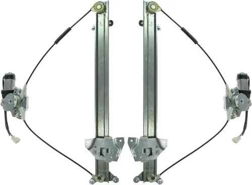 Vista 55 de TRQ Conjunto de motor y regulador de elevalunas eléctrico delantero compatible con Honda Accord 2018-2020