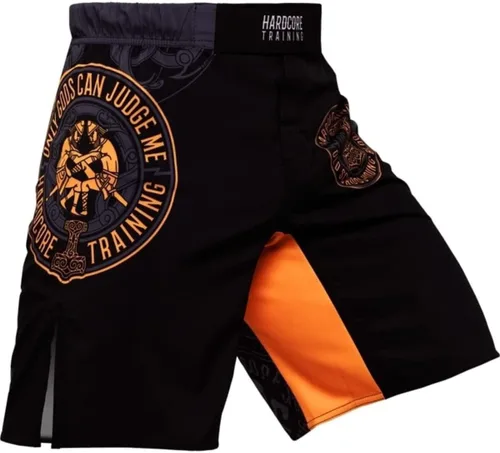 Vista 17 de Hardcore Training Pantalones cortos de lucha para hombre Boxeo MMA Combat BJJ Grappling Fitness Muay Thai Kickboxing No Gi