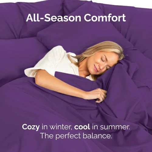 Vista 336 de Sábana encimera de bolsillo profundo, más suave que el algodón egipcio, 1 sábana encimera para colchón tamaño Queen