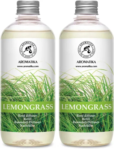 Vista 10 de AROMATIKA - Repuesto de difusor de varillas de 17 onzas líquidas (16.9 fl oz), difusor de fragancia de habitación con aceite esencial natural