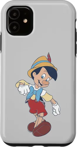 Vista 8 de Funda para iPhone XR Disney Pinocchio Vintage Retrato