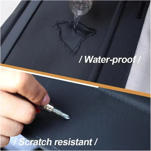 Vista 5 de Fundas de carga para automóvil, cubierta para maletero, cortina de división de equipaje, persianas de privacidad, accesorios de automóvil