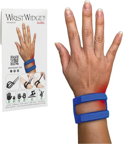 Vista 11 de WristWidgetTM, patentado, banda ajustable de muñeca banda para TFCC, triangular para daños del fibro cartílago de la muñeca, dolor de muñeca ulnar