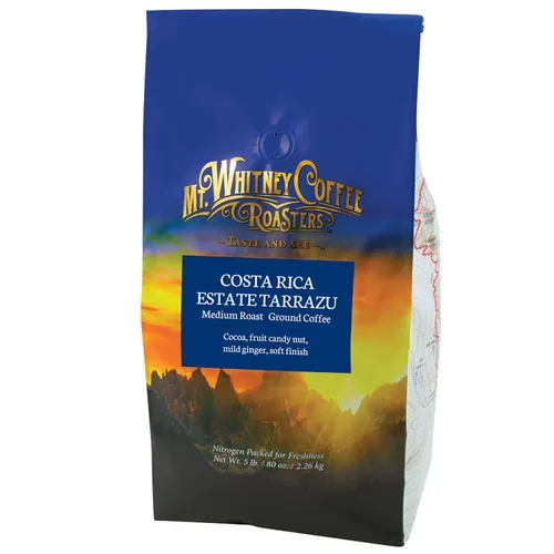 Vista 22 de Mt. Whitney Coffee Roasters Base Camp Blend Café tostado medio oscuro, bajo en ácido, molido, 5 libras (paquete de 1)