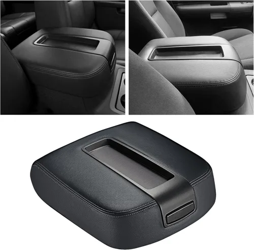 Vista 4 de SPEEDWOW Tapa de reposabrazos de consola central para Chevy Avalanche Silverado Tahoe GMC Yukon XL Sierra 2007 2008 2009 2010 2011 2012 2013