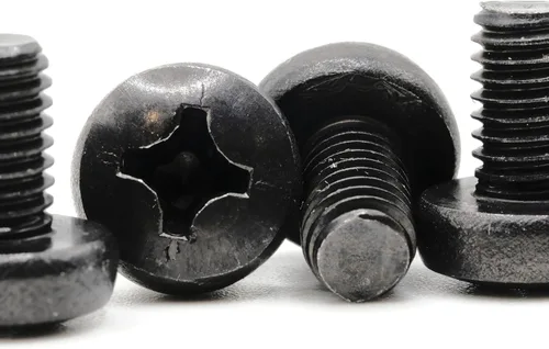 Vista 9 de ReplacementScrews Tornillos para matrícula trasera compatibles con Volkswagen, M6-0.039 x 0.394 in, acero inoxidable, óxido negro (paquete de 4)