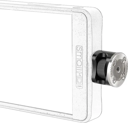 Vista 4 de CAMVATE Soporte roseta con tornillo de pulgar de 1/4"-20 y rosca hembra M6 para monitores SmallHD serie 700 - 2839