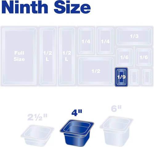Vista 8 de Carlisle FoodService Products Storplus - Recipiente de almacenamiento de alimentos con esquinas para catering, bufés, restaurantes, policarbonato
