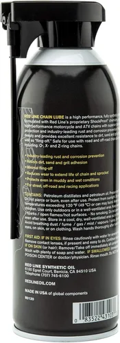 Vista 3 de Red Line Lubricante de cadena 43103 a prueba de golpes, 13 onzas