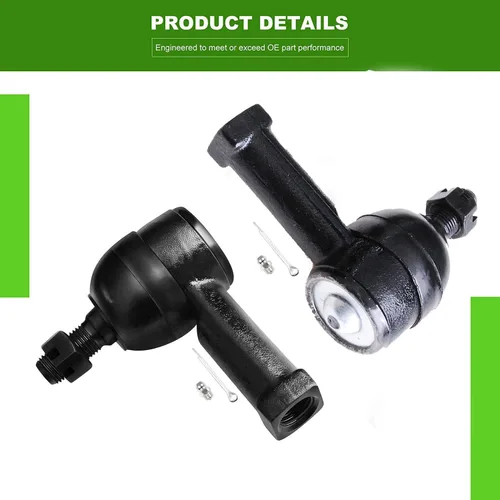 Vista 9 de SCITOO Juego de 8 piezas de suspensión delantera, 2 brazos de control inferiores delanteros con rótulas, 2 interiores 2 extremos de barra