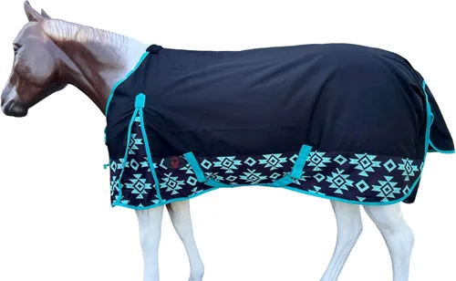 1200 Denier Sábana de Lluvia para Caballos (Sábana de Participación Impermeable/Transpirable y a Prueba de Viento) Sábana de Lluvia Transpirable
