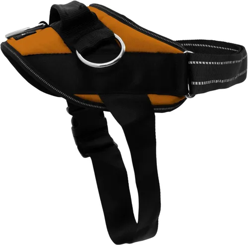 Vista 11 de ShawnCo Arnés esencial para perro, chaleco sin tirones para mascotas con 3 clips de correa, sin estrangulamiento, reflectante, ajustable