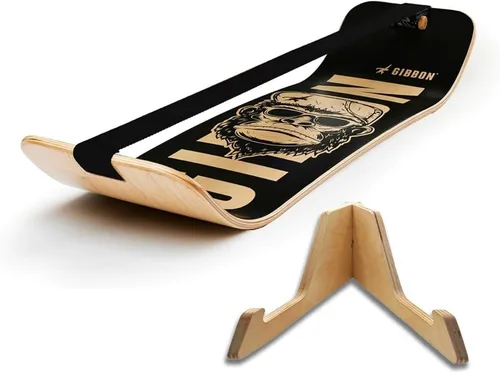 Vista 11 de GIBBON SlackBoard - GiBoard Balance Board Kids & Adults - Slackline Balance Trainer - Slack Board Core Workout Equipment Home Gym Training