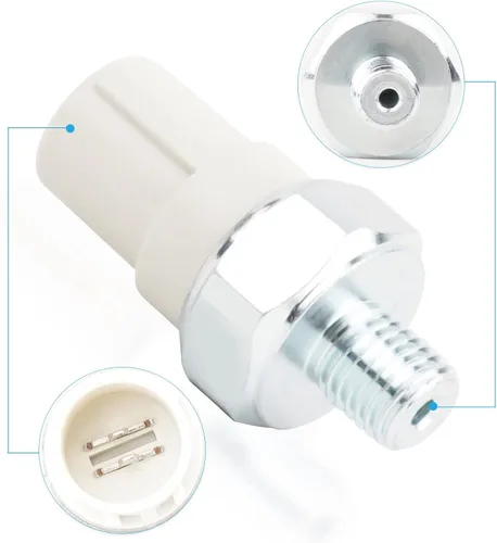 Vista 2 de 37250PHM003 Remitente/interruptor de presión de aceite, sensor de presión de dirección asistida compitable con Acura