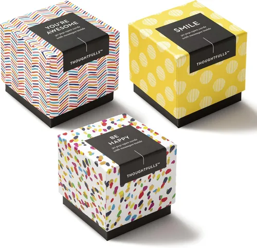 Vista 30 de Compendium Tarjetas desplegables ThoughtFulls — Paquete de 4 de Shine, Hope, Believe, Dream — 120 tarjetas desplegables, cada una con un mensaje