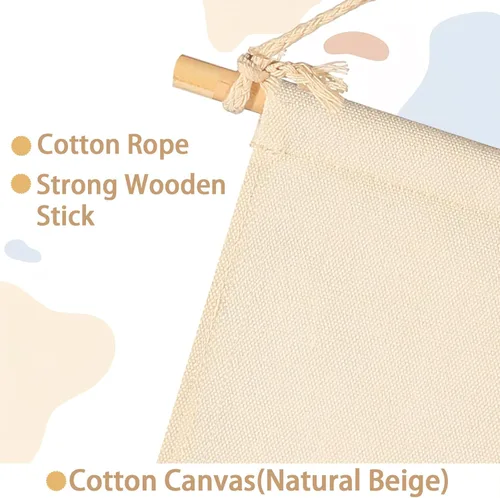 Vista 4 de Fomenta - Regalos de Decoración de Pared para Guardería, Aula, Sala de Juegos, Dormitorio, Puerta Principal, Bandera de Mentalidad de Crecimiento