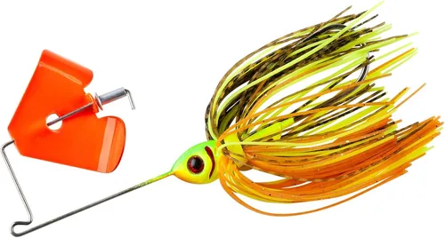 Vista 21 de Booyah Pond Magic Señuelo de pesca de róbalo con hoja giratoria para aguas pequeñas