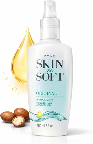 AVON Skin So Soft - Spray de aceite de baño original con bomba, 5 onzas líquidas