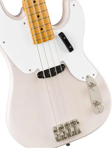 Vista 3 de Squier Classic Vibe 50s Precision Bass, rubio blanco, diapasón de arce