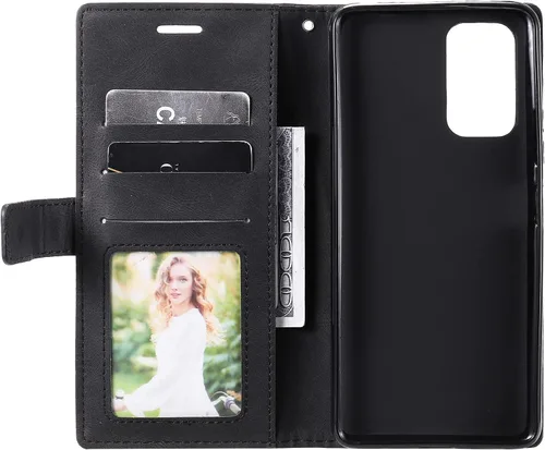 Vista 4 de Funda para Xiaomi Poco X4 GT 5G Caso,Funda para Xiaomi Redmi Note 11T Pro 5G/Redmi Note 11T Pro+5G Funda de cuero, Funda para Xiaomi Redmi K50i 5G