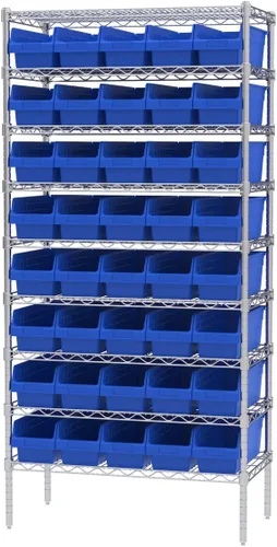 Vista 4 de Akro-Mils Contenedores y separadores de plástico (paquete de 10) Organiza tu espacio
