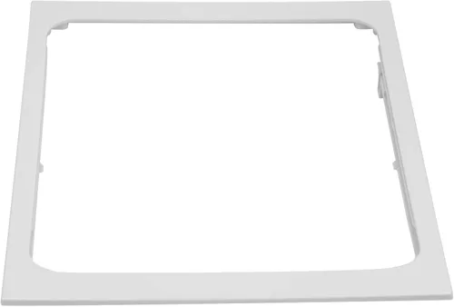 W10861519 Marco de estante de refrigerador (sin vidrio) Cubierta de bandeja para refrigerador Whirlpool Kenmore, cubierta de cajón Delicatessen
