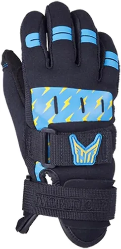 Vista 2 de HO World Cup Kids Guantes de esquí acuático Negro/Azul Sz S